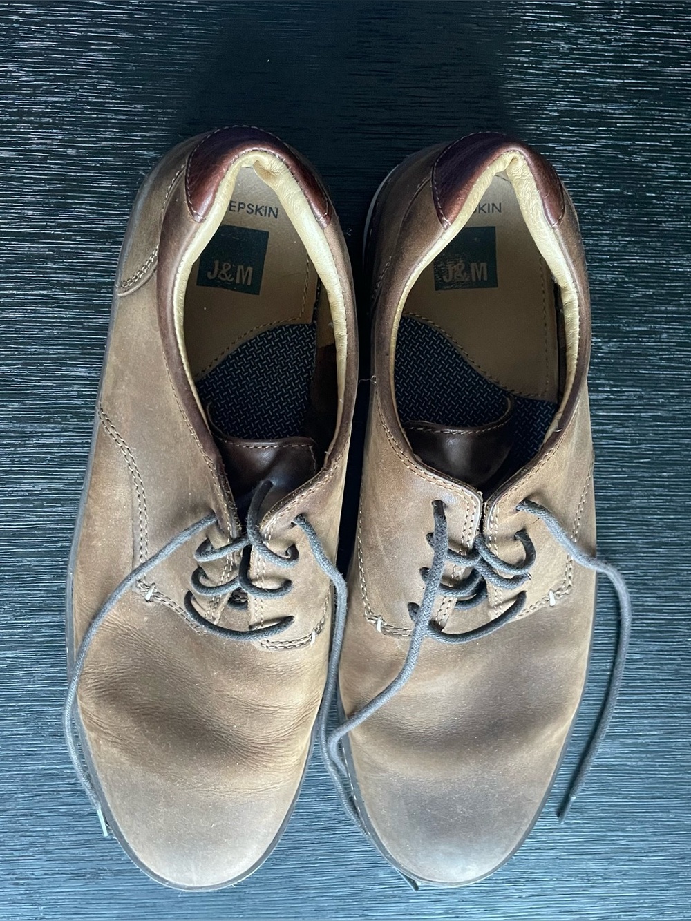 Johnston & Murphy McGuffey Plain Toe Size 11.5